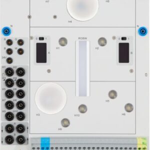 KNX-Raumsimulation mit verschiedenen Auflagemasken, LED