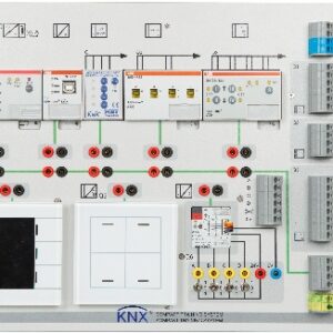 KNX-Kompaktboard für Beleuchtungs- und Jalousiesteuerung, Farbdisplay