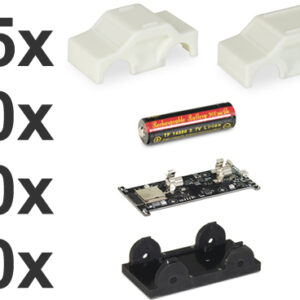 Satz Autos für Produktionsstraßen