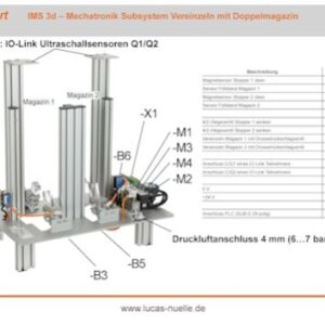 QuickChart IMS 3d Mechatronisches Subsystem Doppelstation Vereinzeln