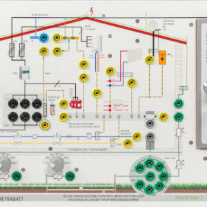 Installationsboard Hausanschluss mit Erdung, äußerem Blitzschutz, TN/TT-Netz