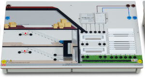 Installationsboard Haussprechanlage mit Türöffner und Etagenklingel