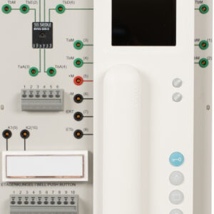 Installationsboard Videohaustelefon mit Farbmonitor für die Gebäudekommunikation