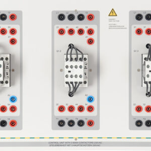 Steuereinheit mit 3 Hauptschützen mit Hilfskontakten