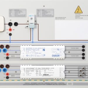 Installationsboard Energieeffiziente Beleuchtung, dimmbar und DALI gesteuert