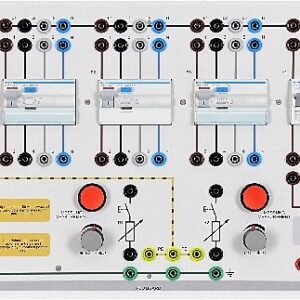 Installationsboard RCD, (FI)-Schutzschalterboard mit Auslösesimulation