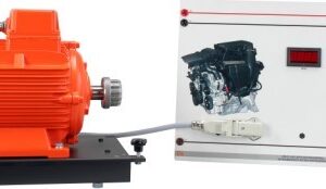 Antriebseinheit für Drehstromgenerator mit Drehzahlanzeige und Motorsteuerung