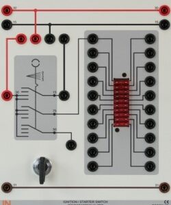 Zündstartschalter mit Sicherungen