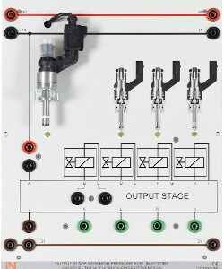 Endstufe mit Hochdruck-Einspritzventilen