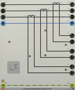 Stromwandler, 3 phasig
