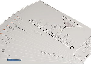 Satz Auflagemasken Teil 2 (12 Stück)