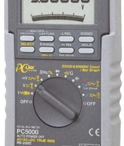 Digitalmultimeter mit Frequenz bis 10MHz, CR, AC mit True-RMS und dBm bis 20kHz