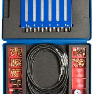 Common Rail Diagnosekoffer zur Rücklaufmengenmessung - 6 Zylinder