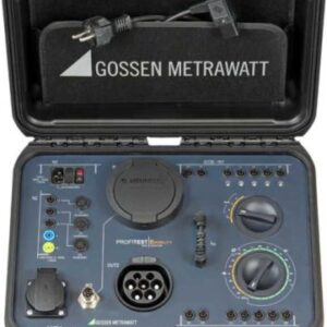 Prüfgerät zur normgerechten Prüfung von 1- / 3-phasigen Ladekabeln Mode 2 und 3