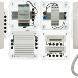 Satz Haussprechanlagen für ein 2-Familienhaus