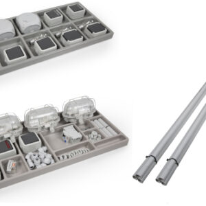 Satz Installationsmaterial EWI 1