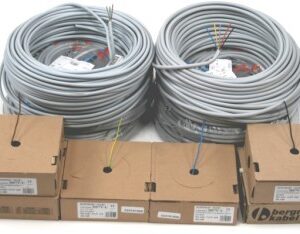 Satz Verdrahtungsmaterial für Installationsprojekte