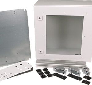 Industrieller Schaltschrank mit Fußgestell