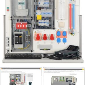 Gebäude-System-Trainer: Interface, Industrieverteilung mit Fehlersimulation