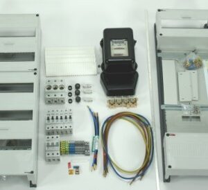 Satz Projektarbeit Zählerschrank