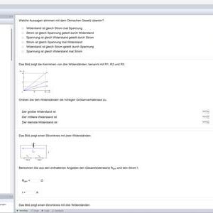 Aufgabensammlung Elektrotechnik UniTrain