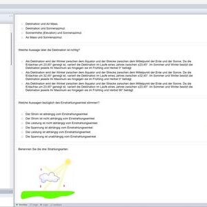 Aufgabensammlung Energietechnik / Erneuerbare Energien