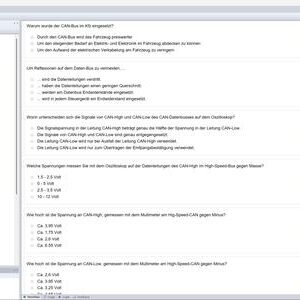 Aufgabensammlung Kraftfahrzeugtechnik