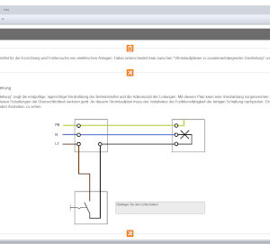 Interactive Lab Assistant: Beleuchtungstechnik - Einfache Installationsschaltung