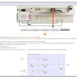 Interactive Lab Assistant: Regelung d. Positions- u. Winkelstrecke m. Simulink