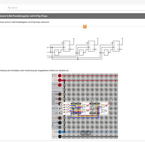 Interactive Lab Assistant: EloTrain Sequenzielle Schaltungen