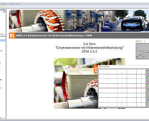 Interactive Lab Assistant: Wechselstrommaschinen 1 kW