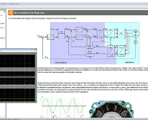 Interactive Lab Assistant: Feldorientierte Regelung mit MATLAB-Simulink 1 kW