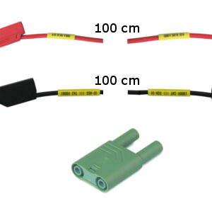CarTrain 4mm-Messleitungssatz mit Sicherheitsmessleitungen für CO3221-6P