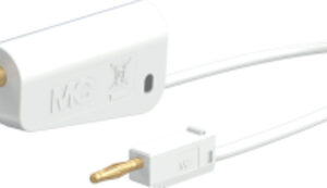 Adapter - Messleitung 4/2mm (100cm weiß)