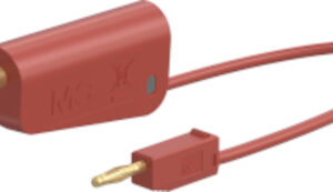 Adapter - Messleitung 4/2mm (100cm rot)