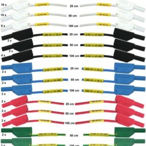 Sicherheitsmessleitungssatz 4mm (53 Stück)