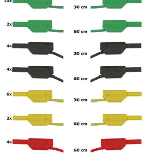 Sicherheitsmessleitungssatz 2mm (32 Stück), Videohaussprechanlage