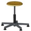 Arbeits-Drehhocker 350mm Durchmesser stufenlos höhenverstellbar mit Gaslift, Kun