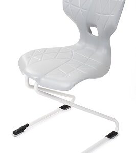 Z-Form Hartkunststoffstuhl SybaFlex, ergonomisch, stapelbar, tonisierend
