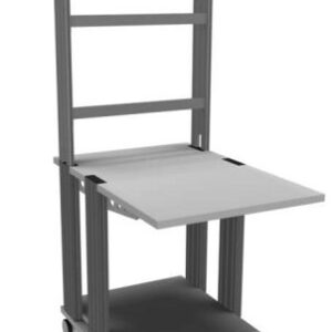 Mechatronik Aluprofil Wagen mit Experimentierrahmen 60*90, 600x25x900mm (BHT)