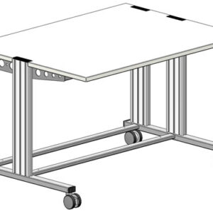 Mobiler IMS Experimentierstand, SybaPro 120*90, 1200x760x900mm (BHT)