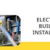 Display zur Ausstattung Electrical Building Installation