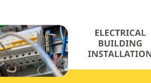 Display zur Ausstattung Electrical Building Installation