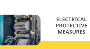 Display zur Ausstattung Electrical Protective Measures
