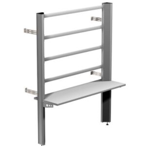 SybaPro System-Wandarbeitsplatz, 3-etagig, 1600x1975x400mm (BHT)