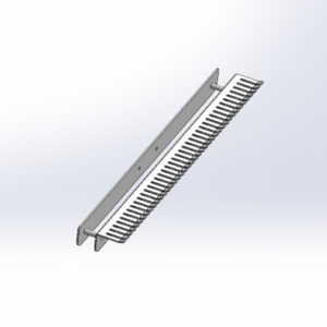 Messleitungshalter zur Wandmontage für 100x4mm-Sicherheits-Messleitungen