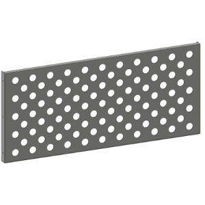 Sicht- und Trittschutz-Lochblech für SybaLab Standard-Labortische, 1200mm