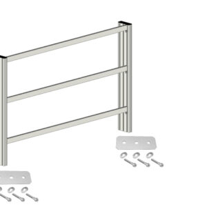 Experimentierrahmen für SybaLift-Tische 120, 1200x910x120mm (BHT), (2-etagig)
