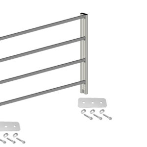 Experimentierrahmen für SybaLift-Tische 120, 1200x1250x120mm (BHT), (3-etagig)