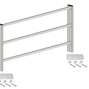 Experimentierrahmen für SybaLift-Tische 180, 1800x910x120mm (BHT), (2-etagig)